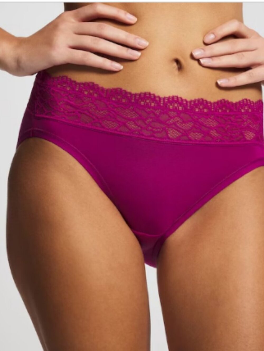 Embraceable High-Leg Panty with Enchanting Lace